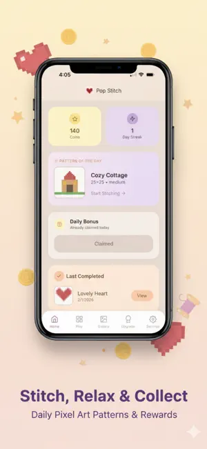 Pop Stitch screenshot 1