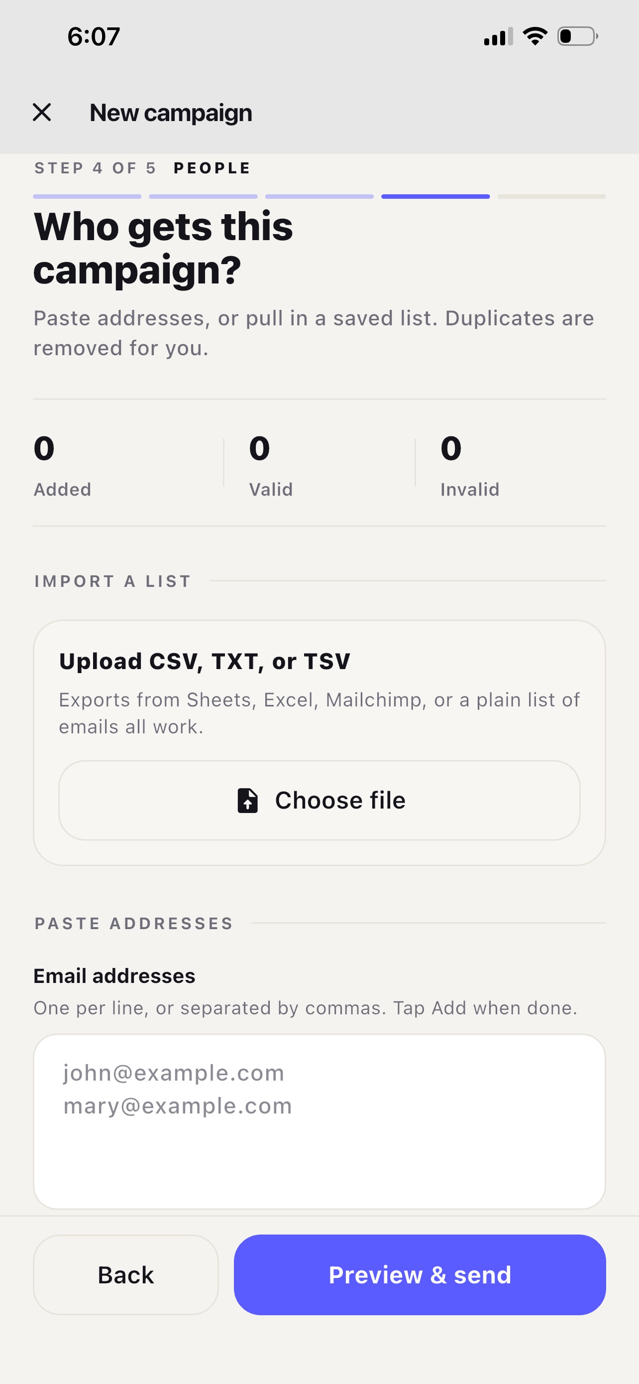 Screenshot 6 of CampaignAI : Email Marketing