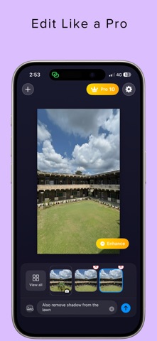 Type Studio: AI Photo Editor iPhone screenshot