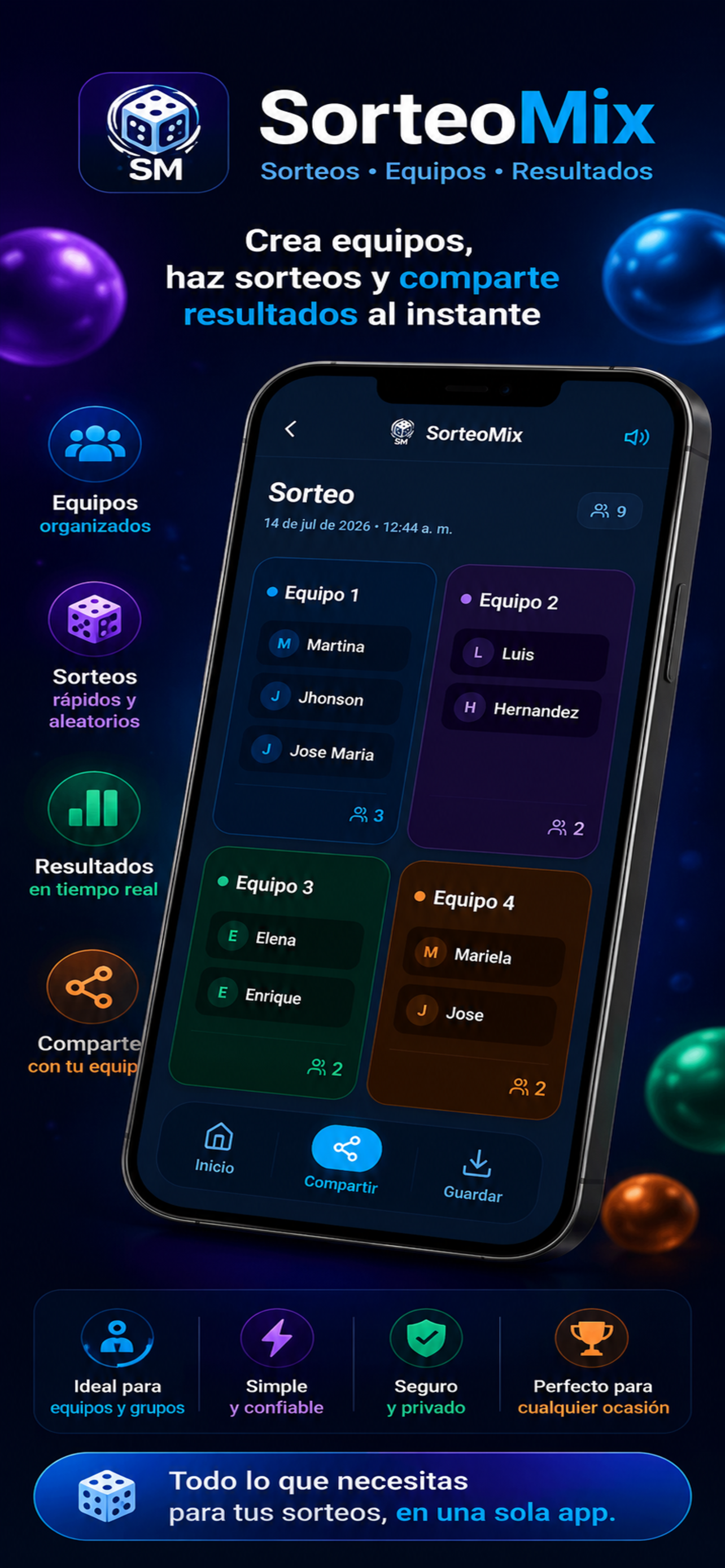 Bolillero y Sorteos- SorteoMix screenshot 5