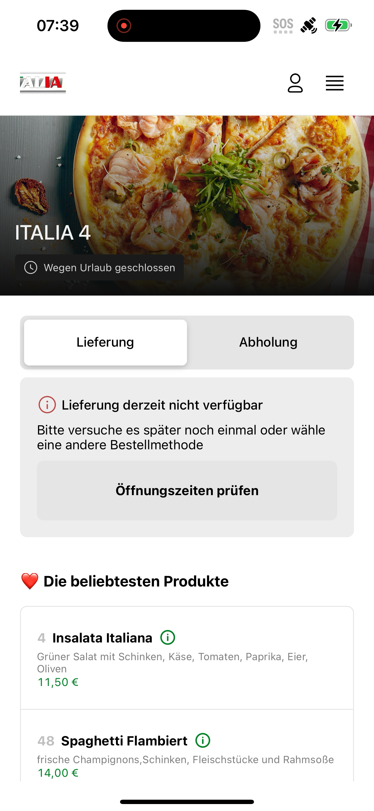 ITALIA 4 Fechingen