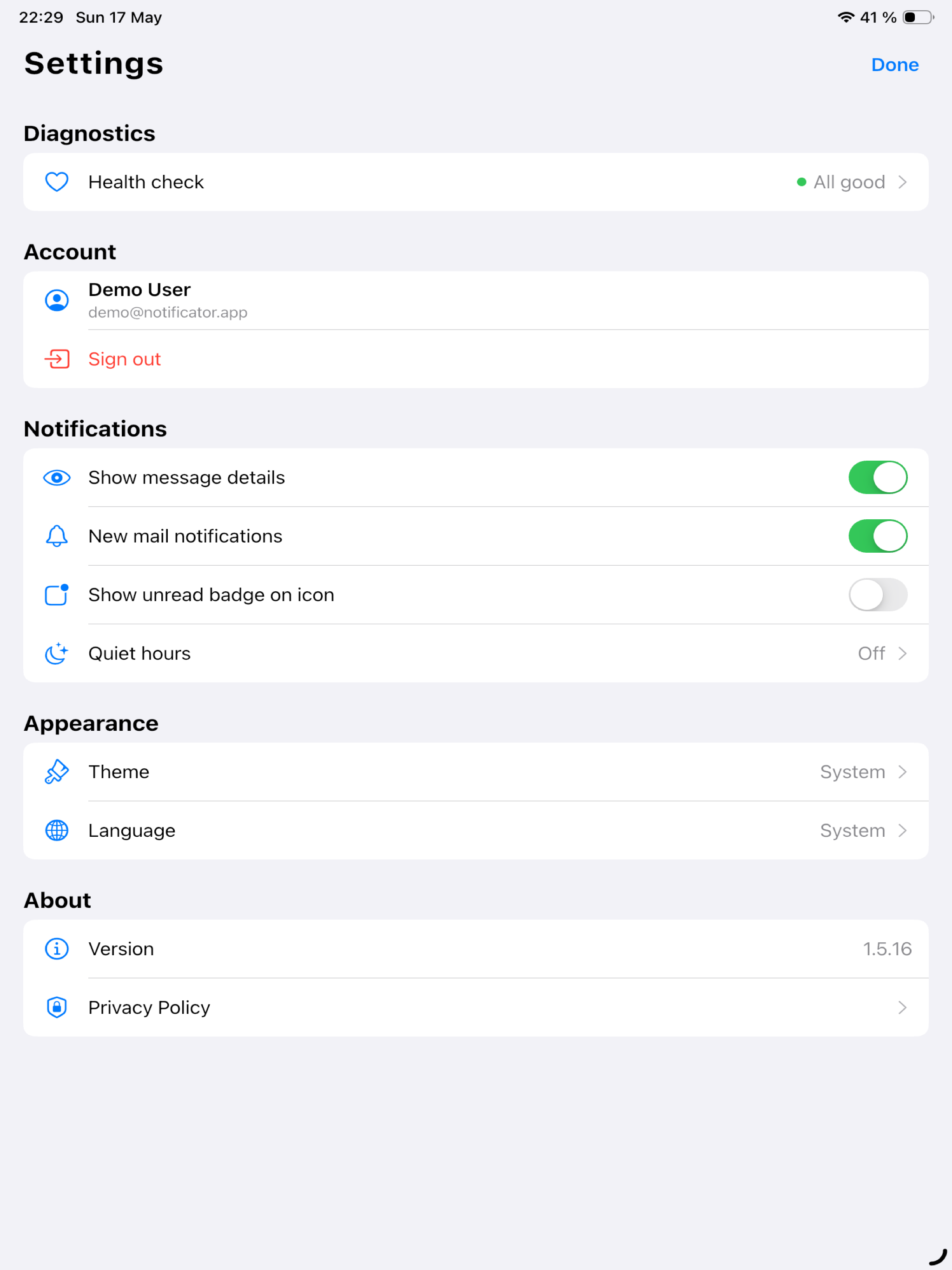 My Notificator screenshot 8