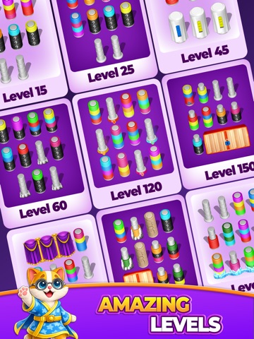 Slinky Sort 3D iPad screenshot