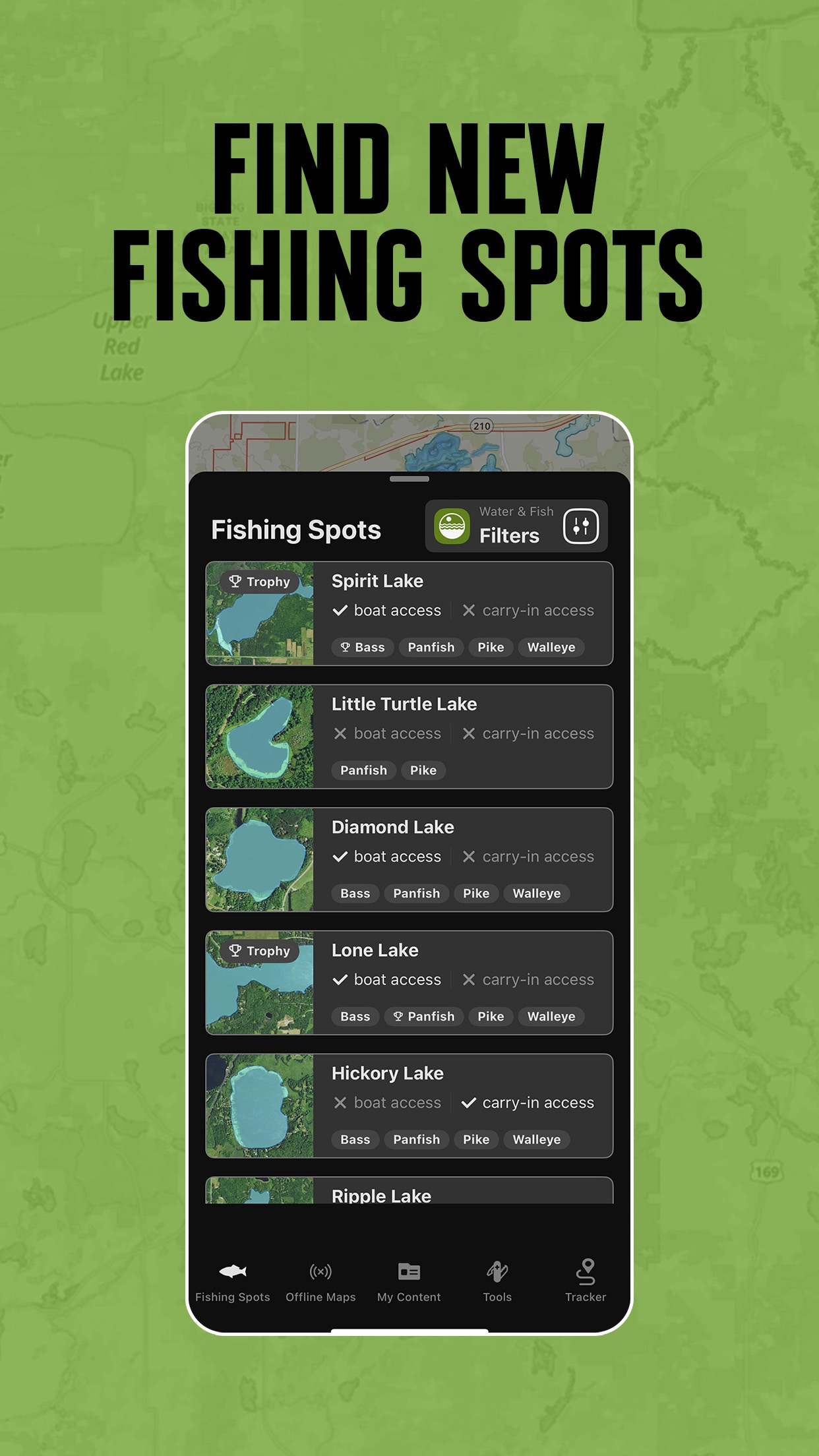 onX Fish: Midwest Lake Finder screenshot 1