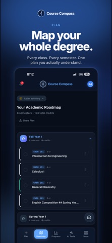 Course Compass: Academic AI Screenshot 1 of 8