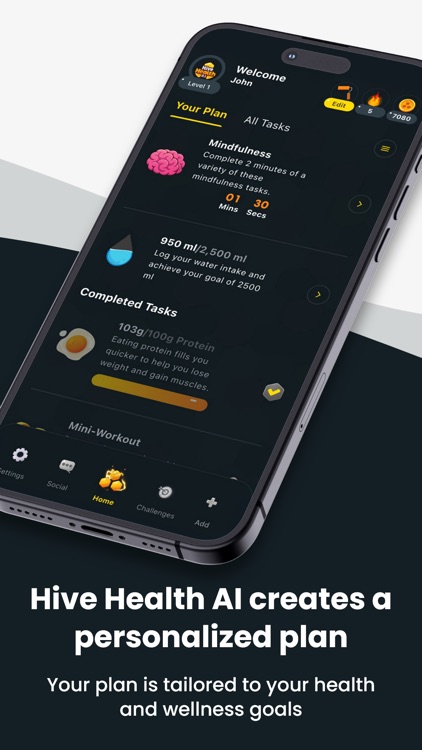 Hive Health: Fitness Tracker