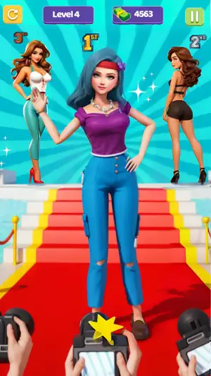 Good Or Bad Girl Fashion Race screenshot 3