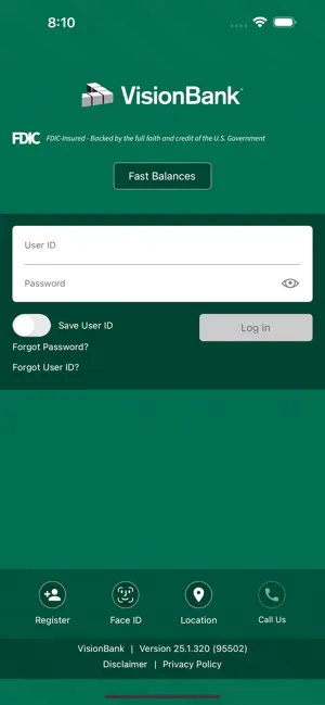 VisionBank of Iowa screenshot 2