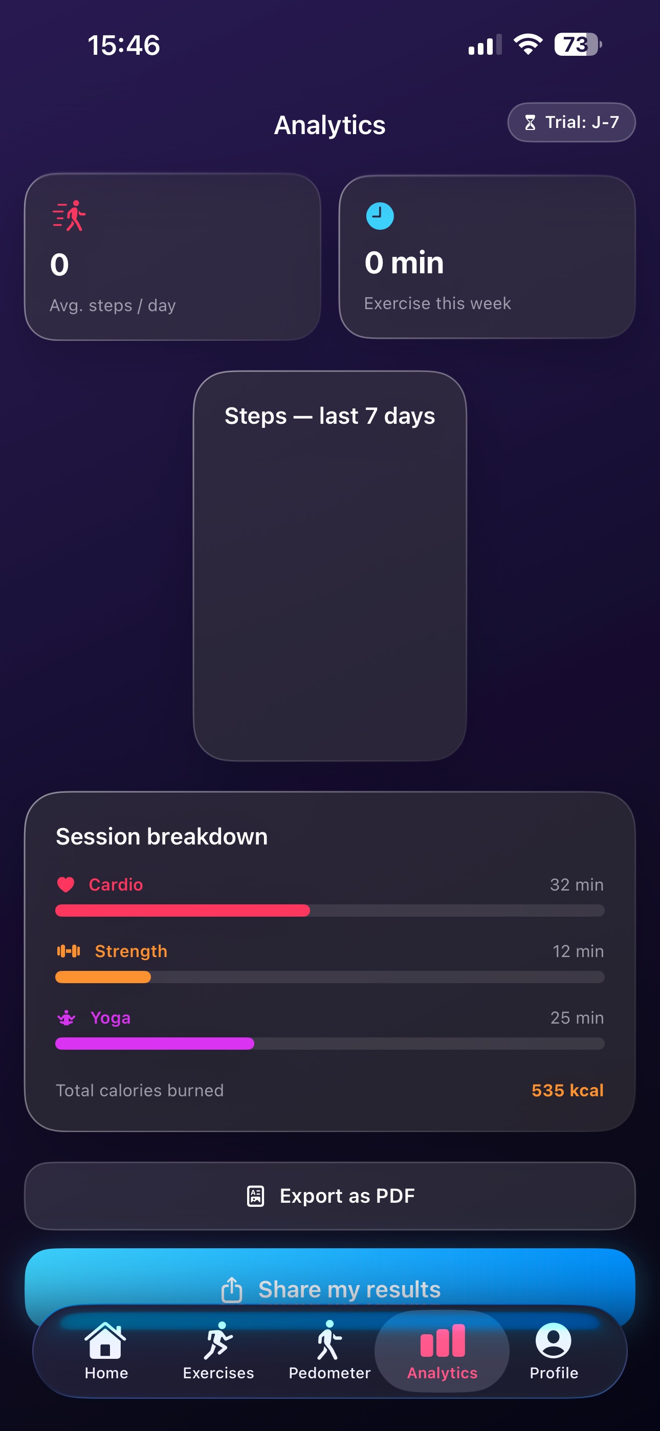 Screenshot 4 of PulseTrackFit