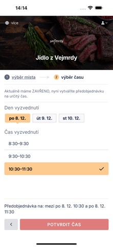 Jídlo z Vejmrdy screenshot