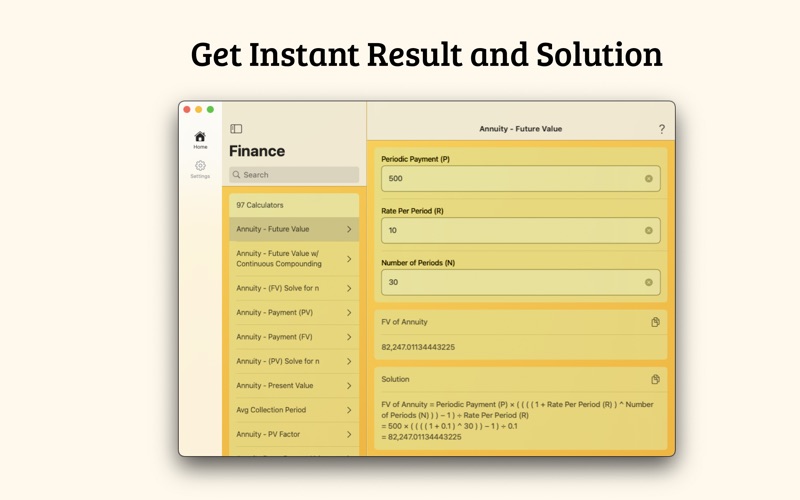 Screenshot #2 pour Finance Calculator