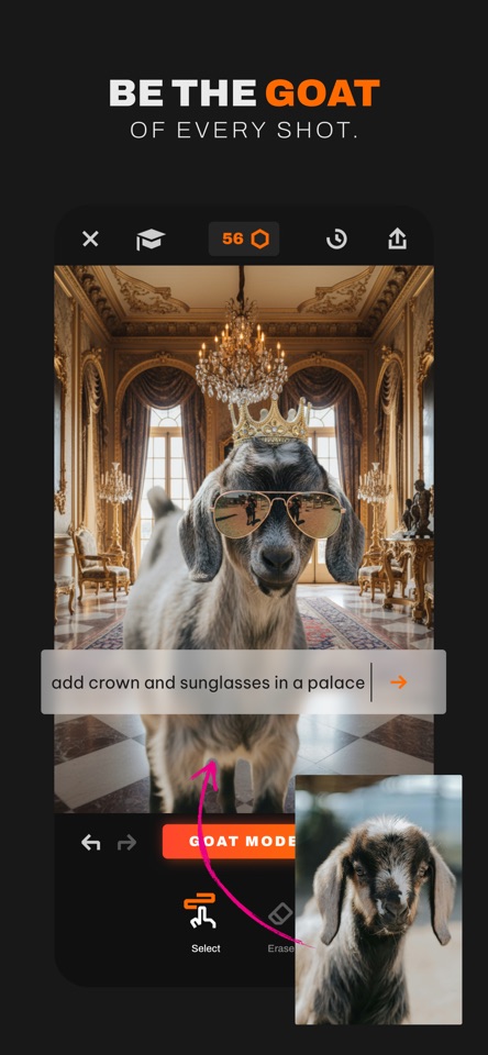 PHOTOGOAT AI - the last editor screenshot 1