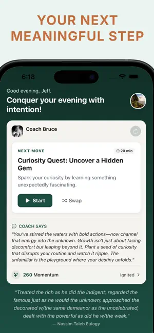 Journe: Daily Idea Deck screenshot 1