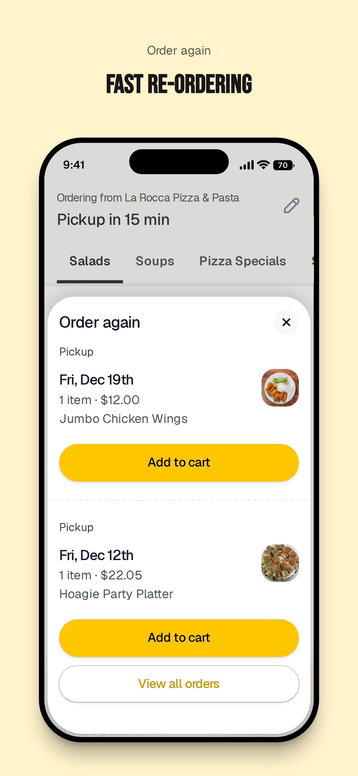 La Rocca Pizza and Pasta screenshot 4