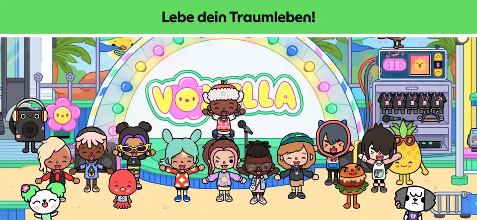 Screenshot von Toca Boca World: Kreative Welt auf dem iPhone 3