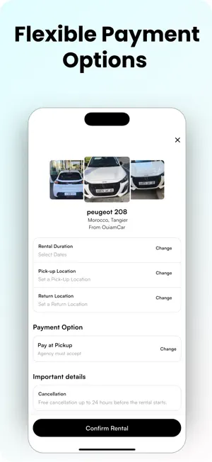 McRental: Car Rental Morocco screenshot 4
