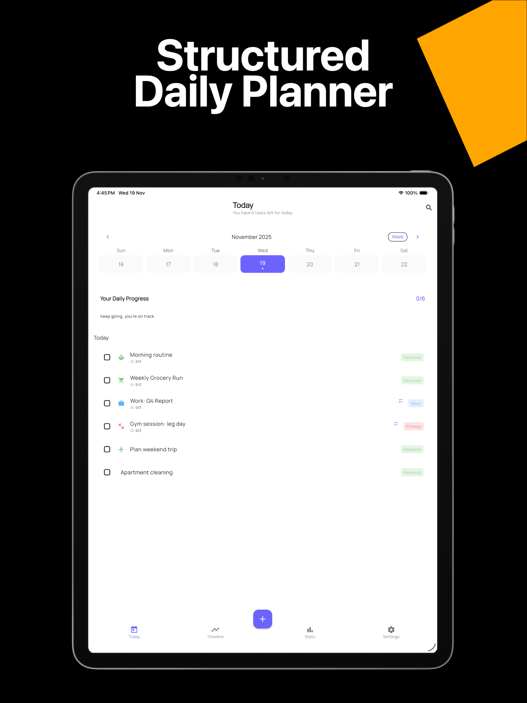 SDP: Structured Daily Planner screenshot 8