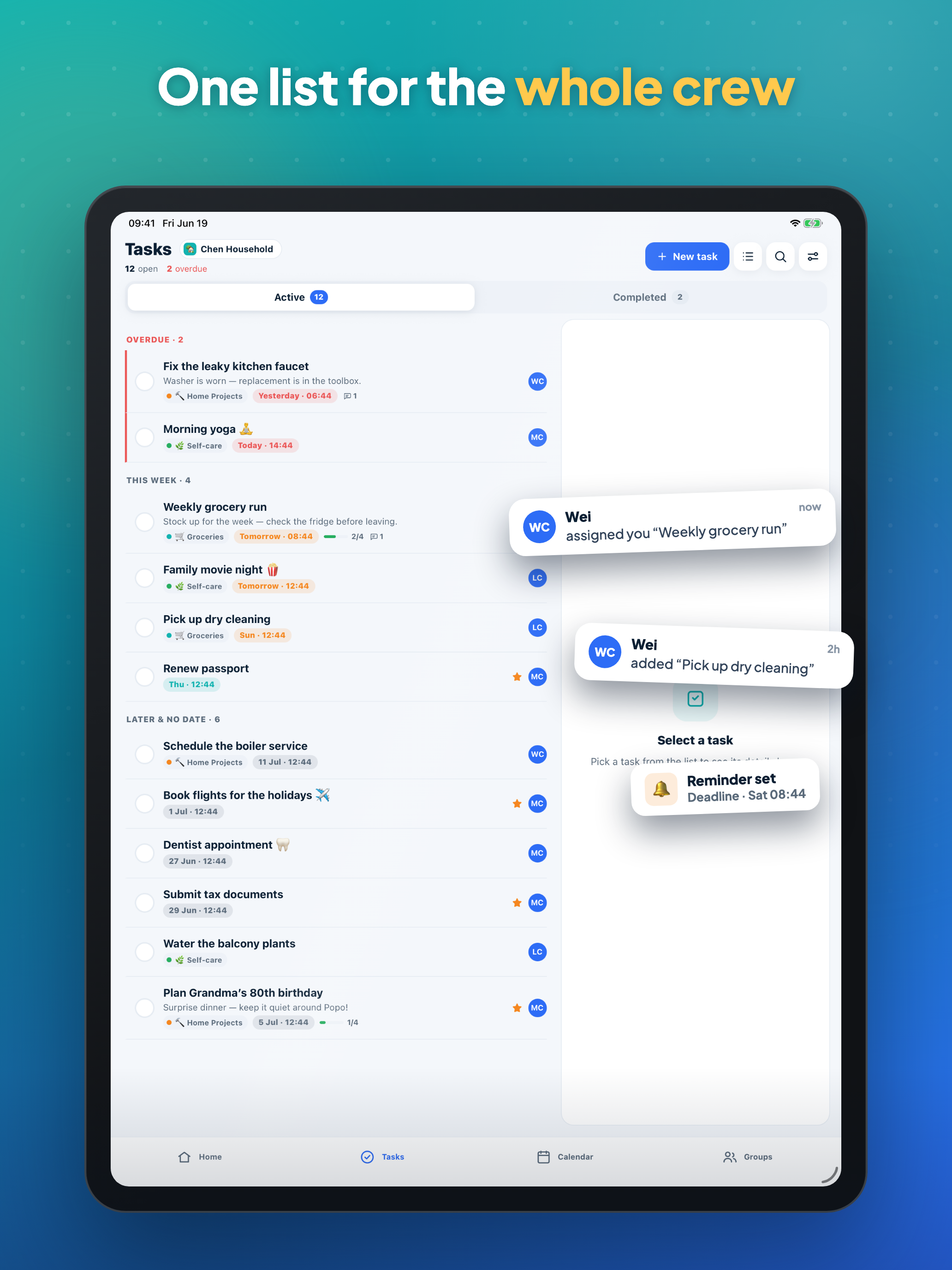 JoinForce: Shared To-Do Lists screenshot 10