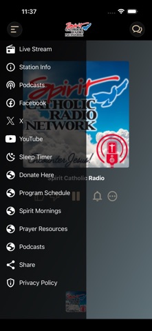 Spirit Catholic Radio app screenshot 2