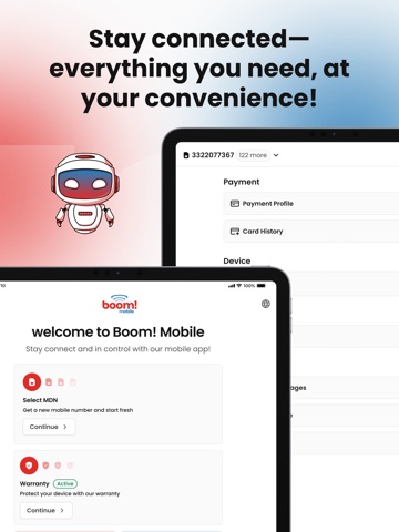 boom Mobile iPad screenshot