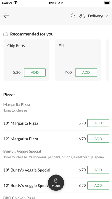 Buntys Chip Stop. Screenshot