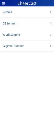 CheerCast iPhone screenshot