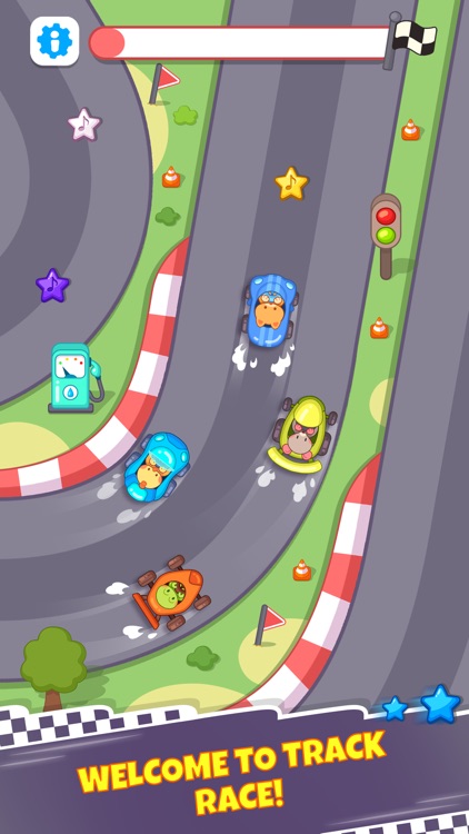 Fun car racing games for kids! screenshot-0
