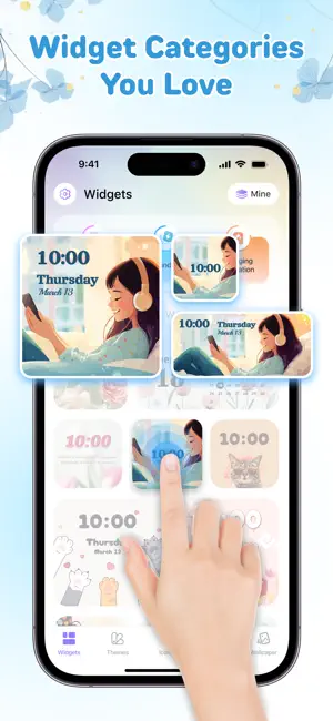 Color Widget - Theme & Icon iPhone screenshot 2