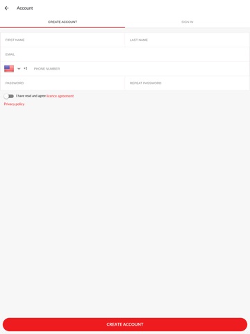 App screenshot