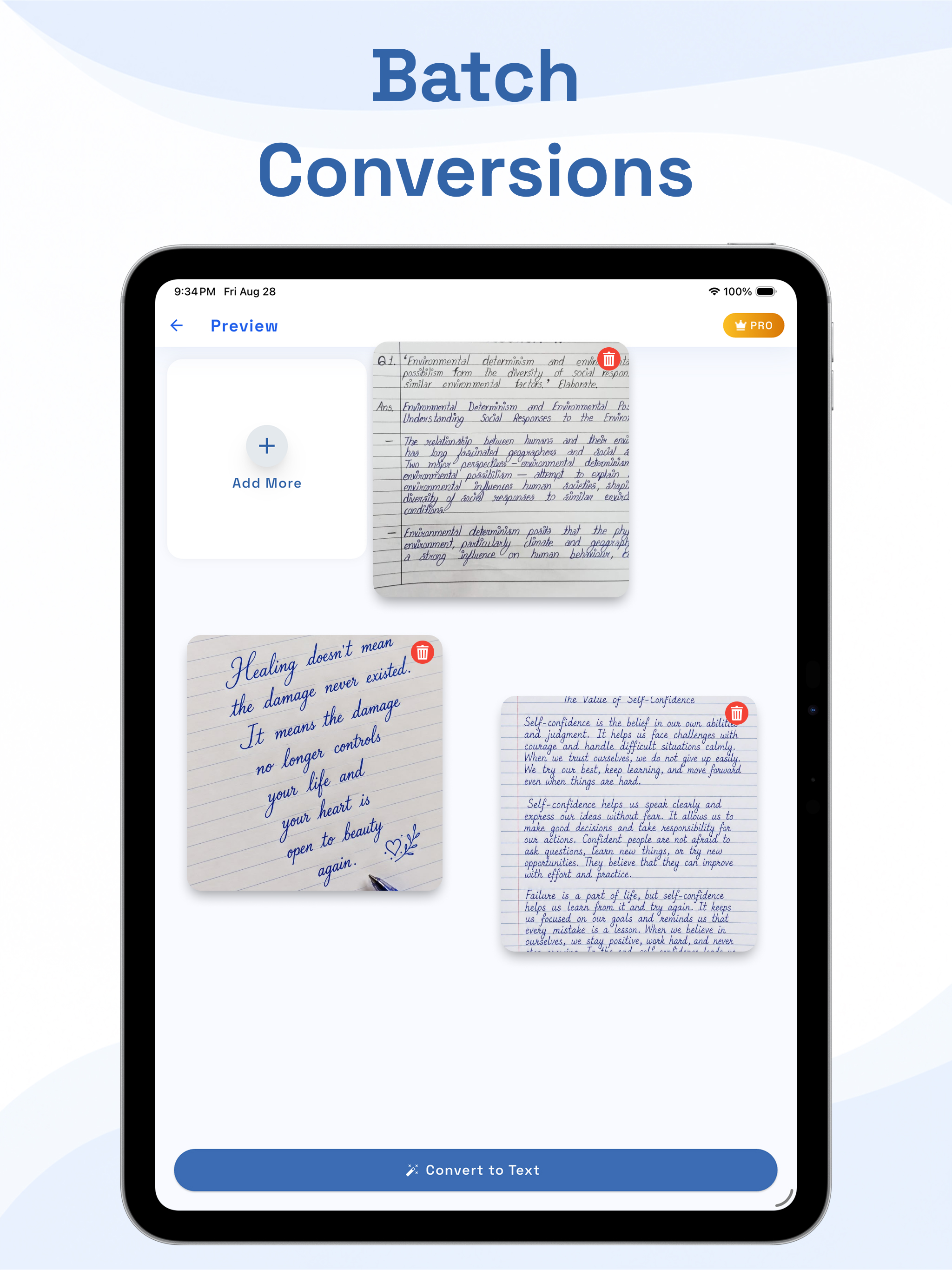 Handwriting to Text - OCR Scan screenshot 8