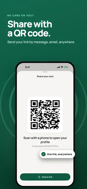 Minodo – NFC Business Card screenshot 3