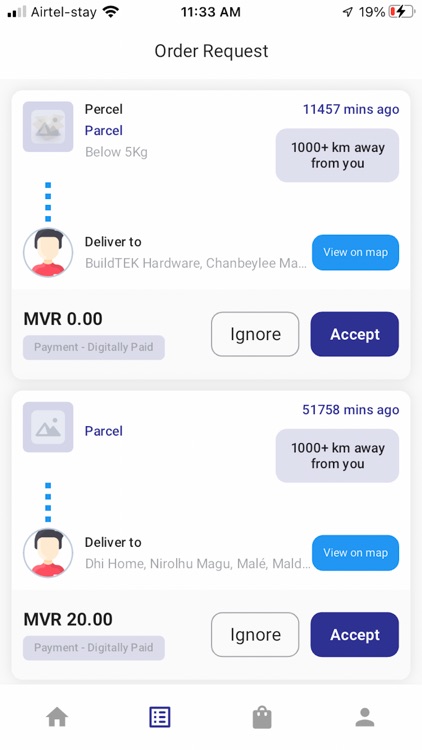 DhiGrab Delivery App screenshot-3