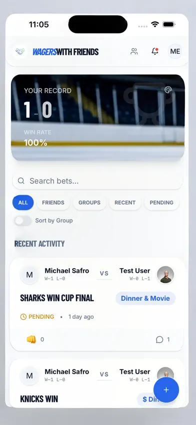 Wagers: With Friends screenshot 2