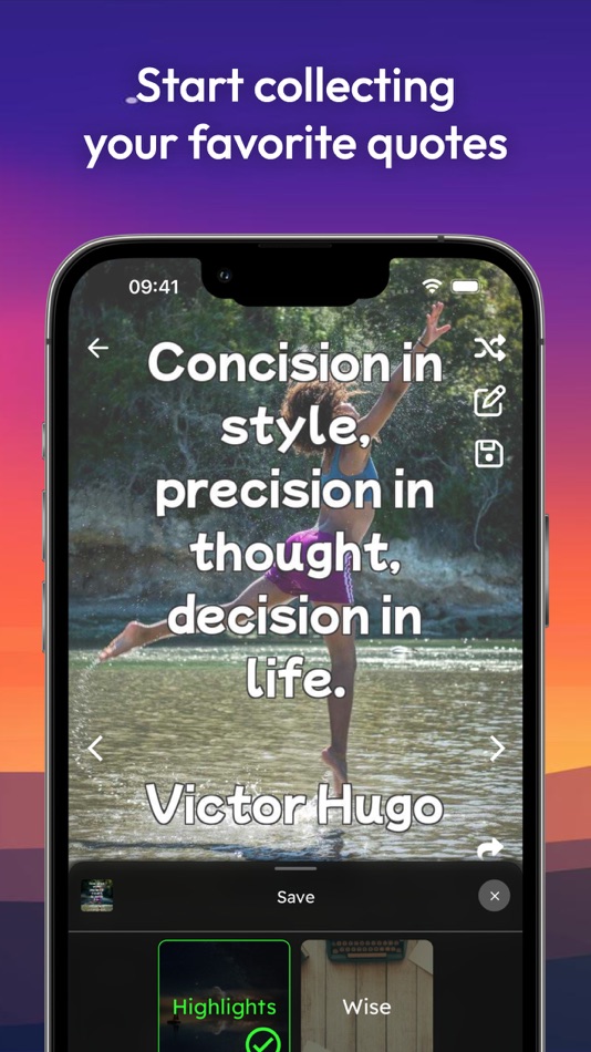 #5. Literally: Quotes and Thoughts (iOS) By: Christoph Kiss