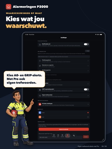 Alarmeringen P2000 iPad screenshot 4
