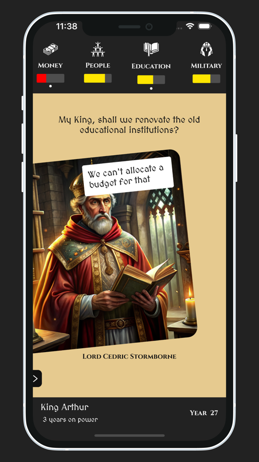 #3. King: The Fallen Throne (iOS) 来自: Muhammed Deniz