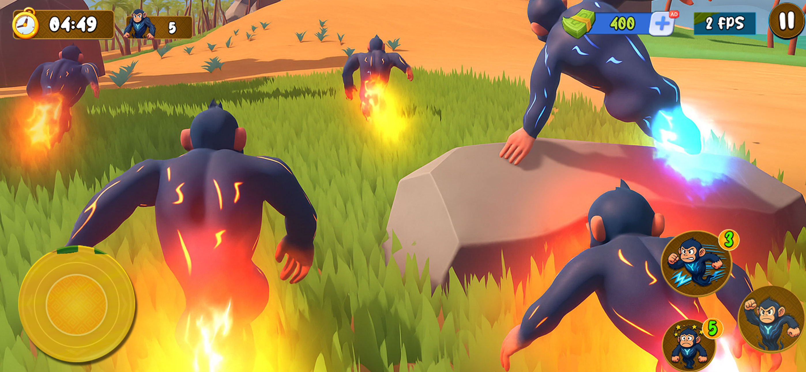 Rush Ape Legends: Tag and Run screenshot 7