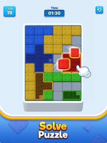 Block Jam Hole iPad screenshot