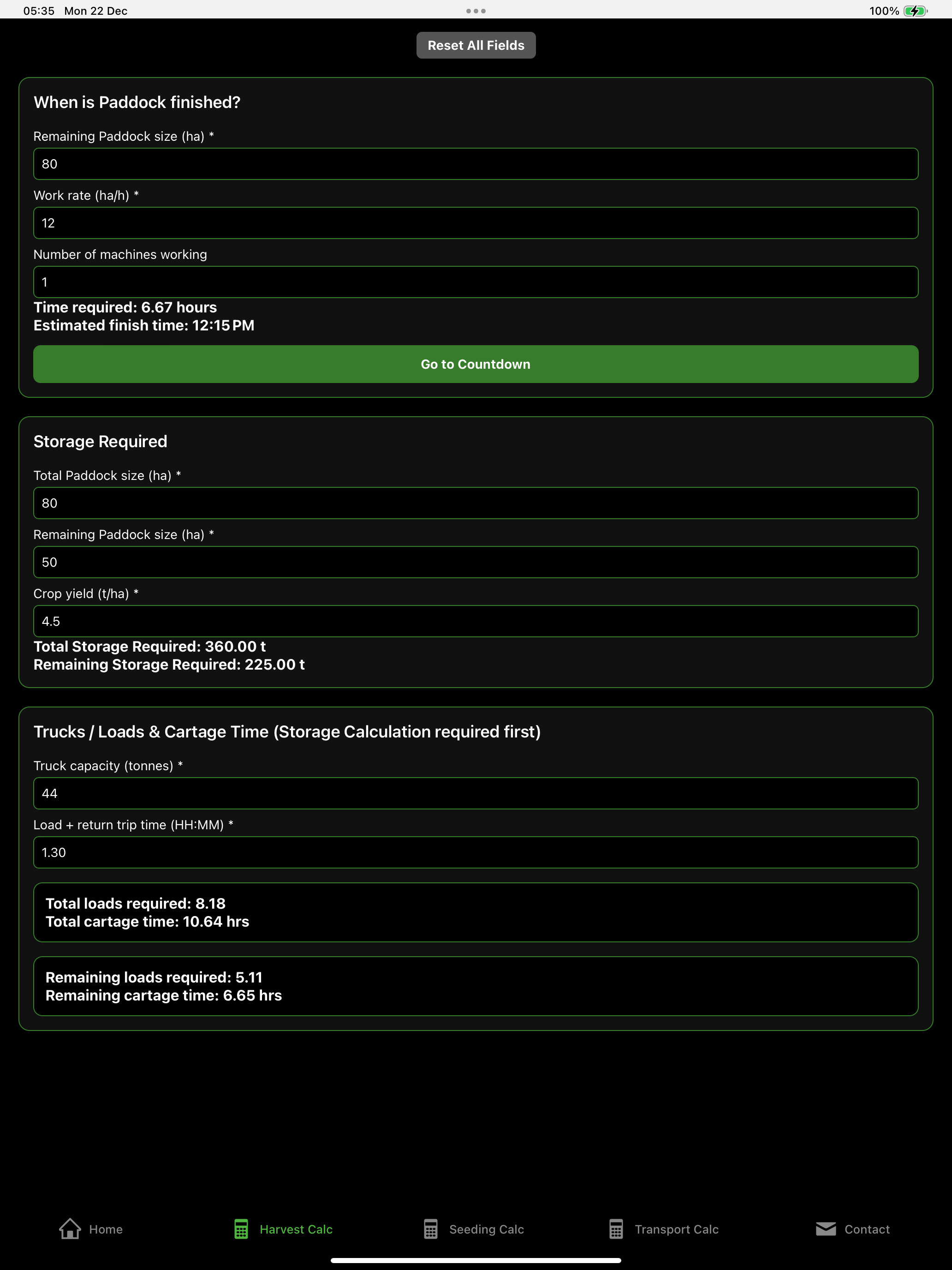 Ag Calculator screenshot 12