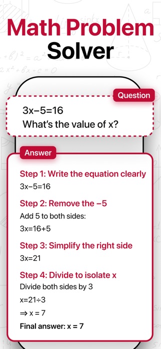 Math AI Solver Homework Helper Screenshot 4 of 10