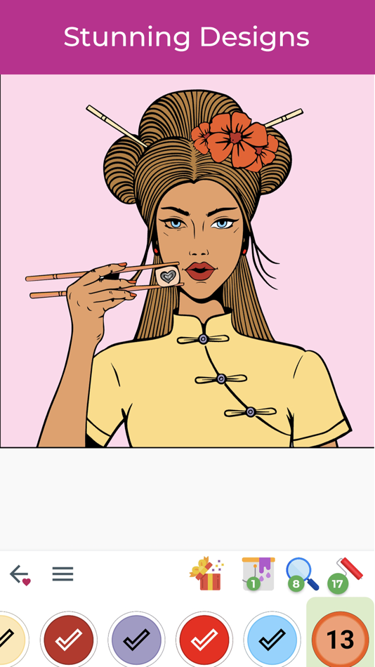 #6. Coloring Book by Number Pro (iOS) 由: Faisal Akhtar