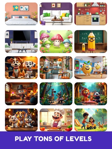 Hidden Differences - Find Them iPad screenshot