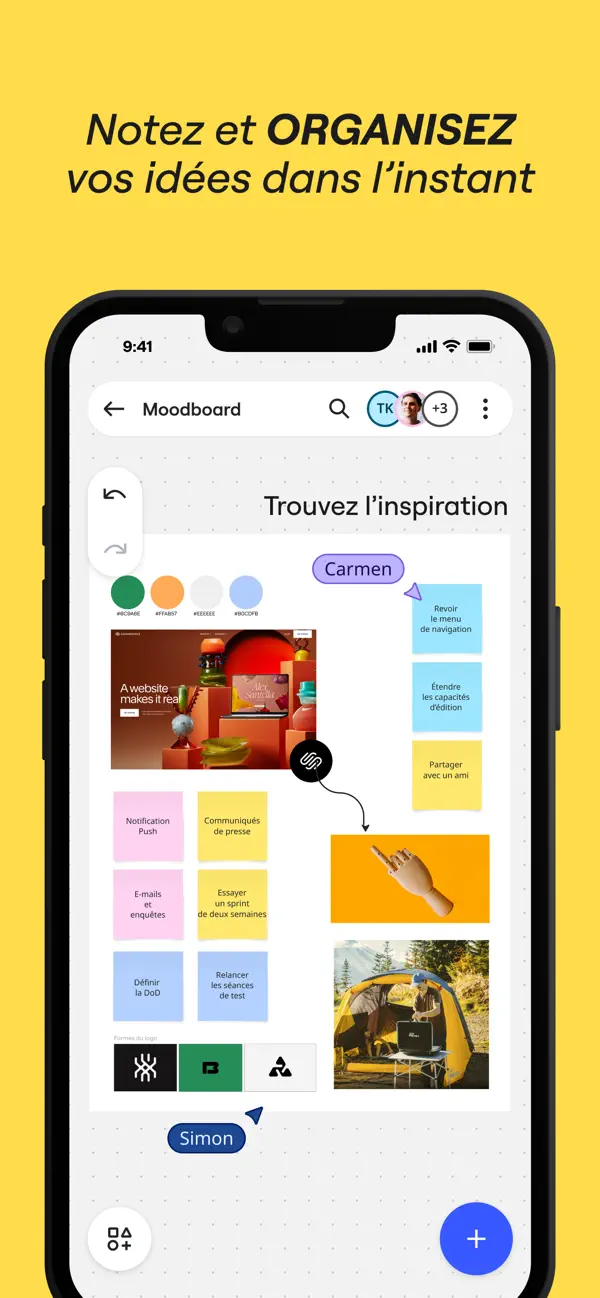 Screenshot #1 pour Miro : votre espace de travail