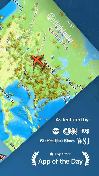 Flightradar24 | Flight Tracker iPhone-skjermbilde 2