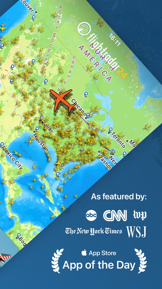 #2. Flightradar24 | Flight Tracker (iOS) 게시자: Flightradar24 AB