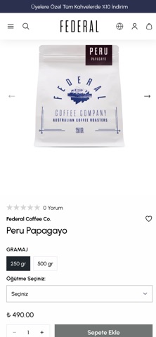 Federal Coffee Screenshot 3 of 4