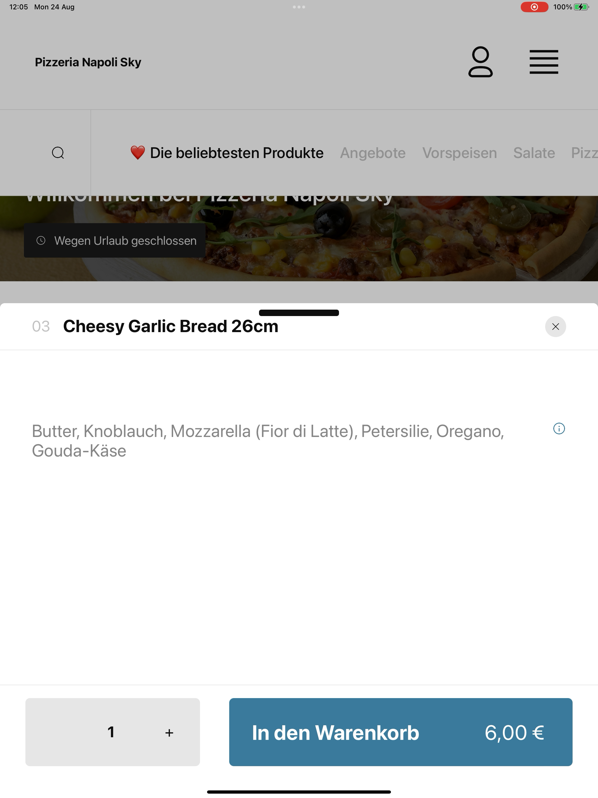 Pizzeria Napoli Sky screenshot 16