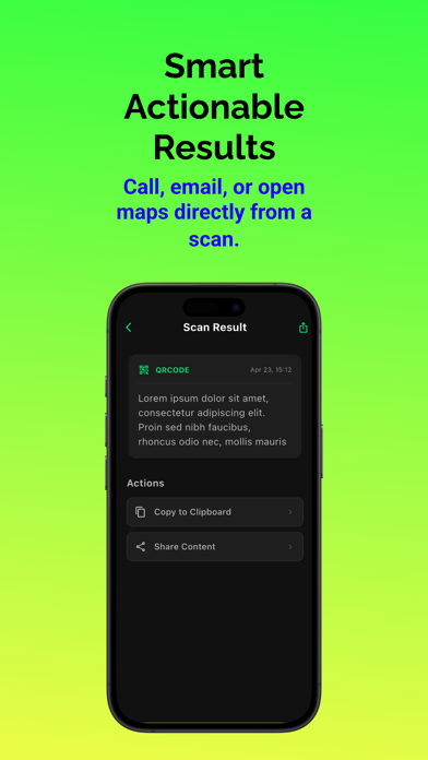 Screenshot #3 pour QR Reader: Scan & Create Pro
