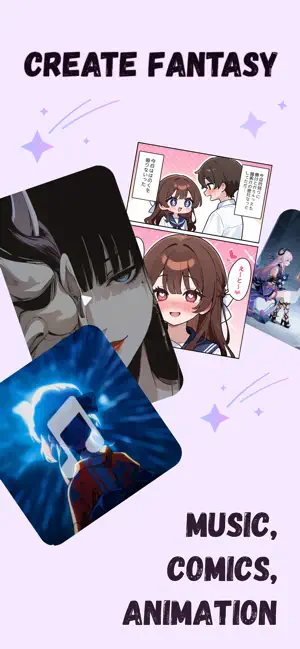 Komiko: IA Personagem, Arte iPhone screenshot 3