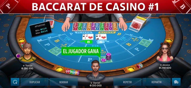 Bacará online: Baccarist screenshot 2